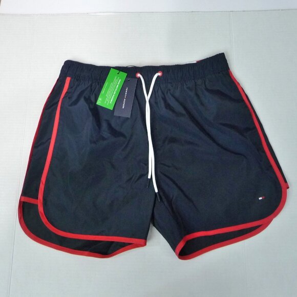 TOMMY HILFIGER SWIM TRUNKS SIZE MEDIUM - Picture 1 of 12